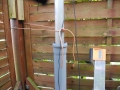 Befestigung Aluminium-Schiebemast